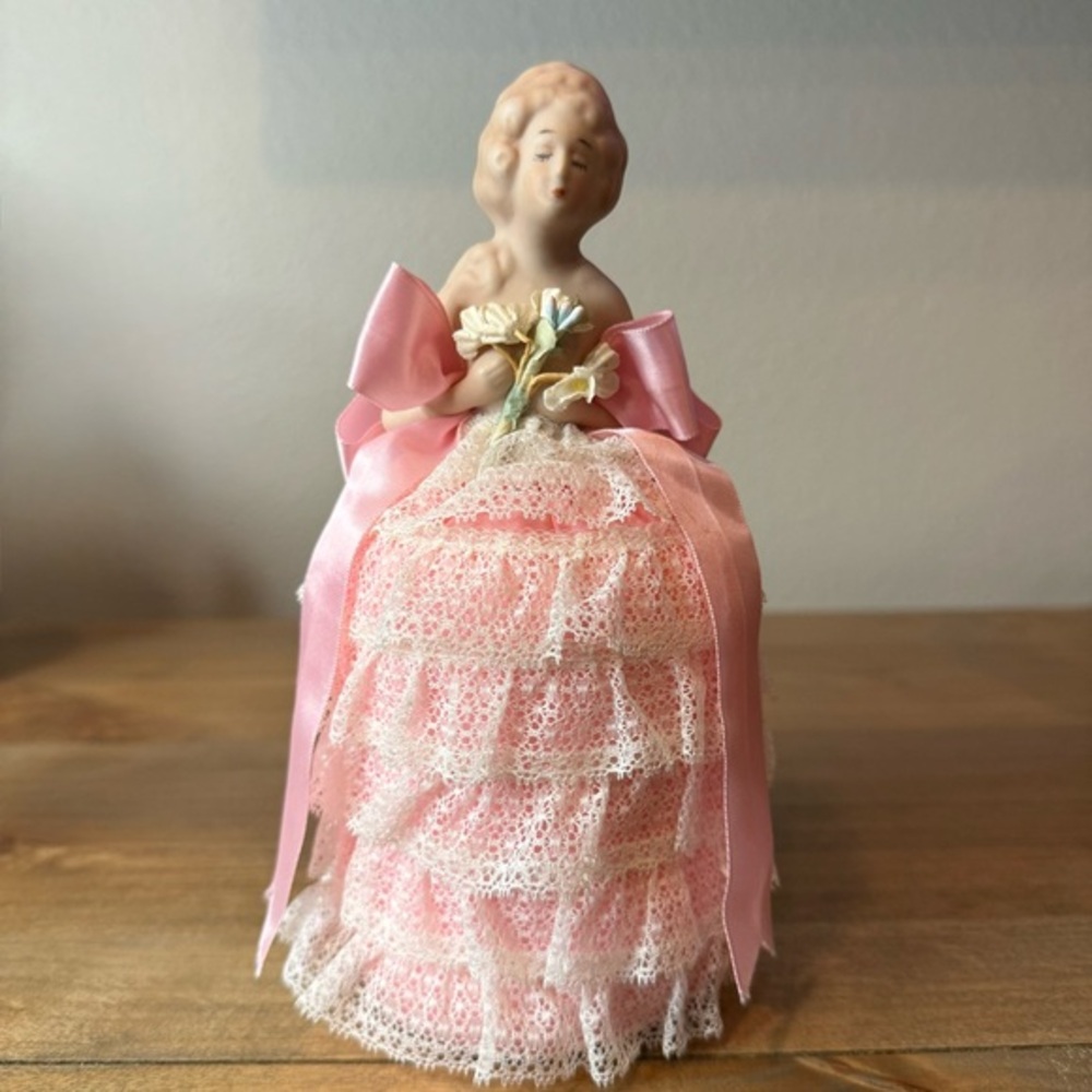 Vintage early 20th century German Pincushion doll